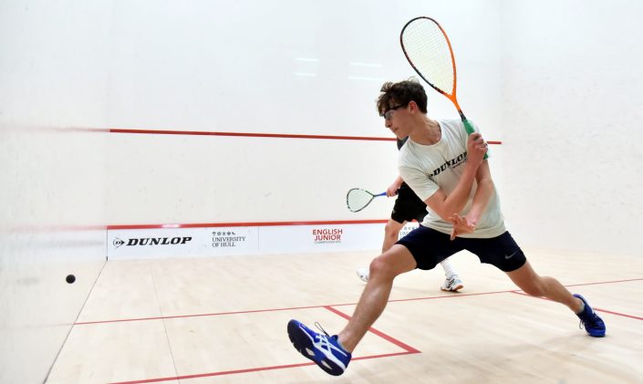 Max Forster hull sport, squash, english junior championships