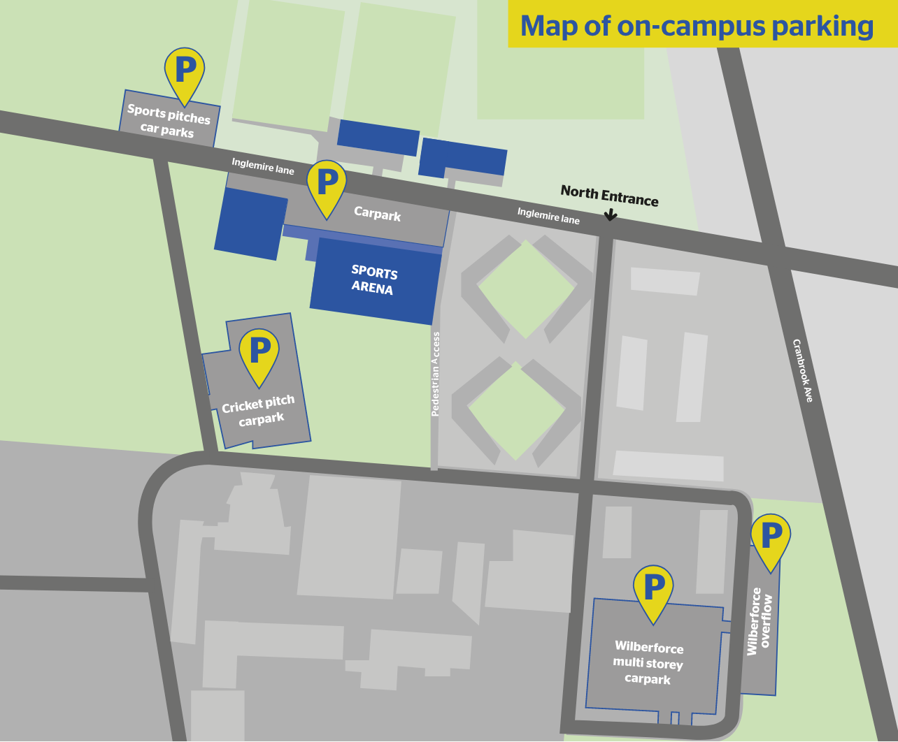 University Of Kansas Campus Map Parking