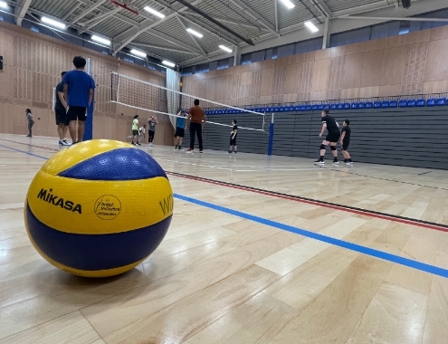 Volleyball featured sport banner