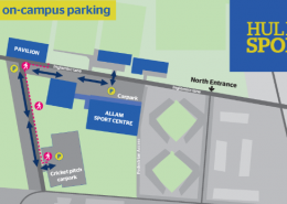 Image of campus parking