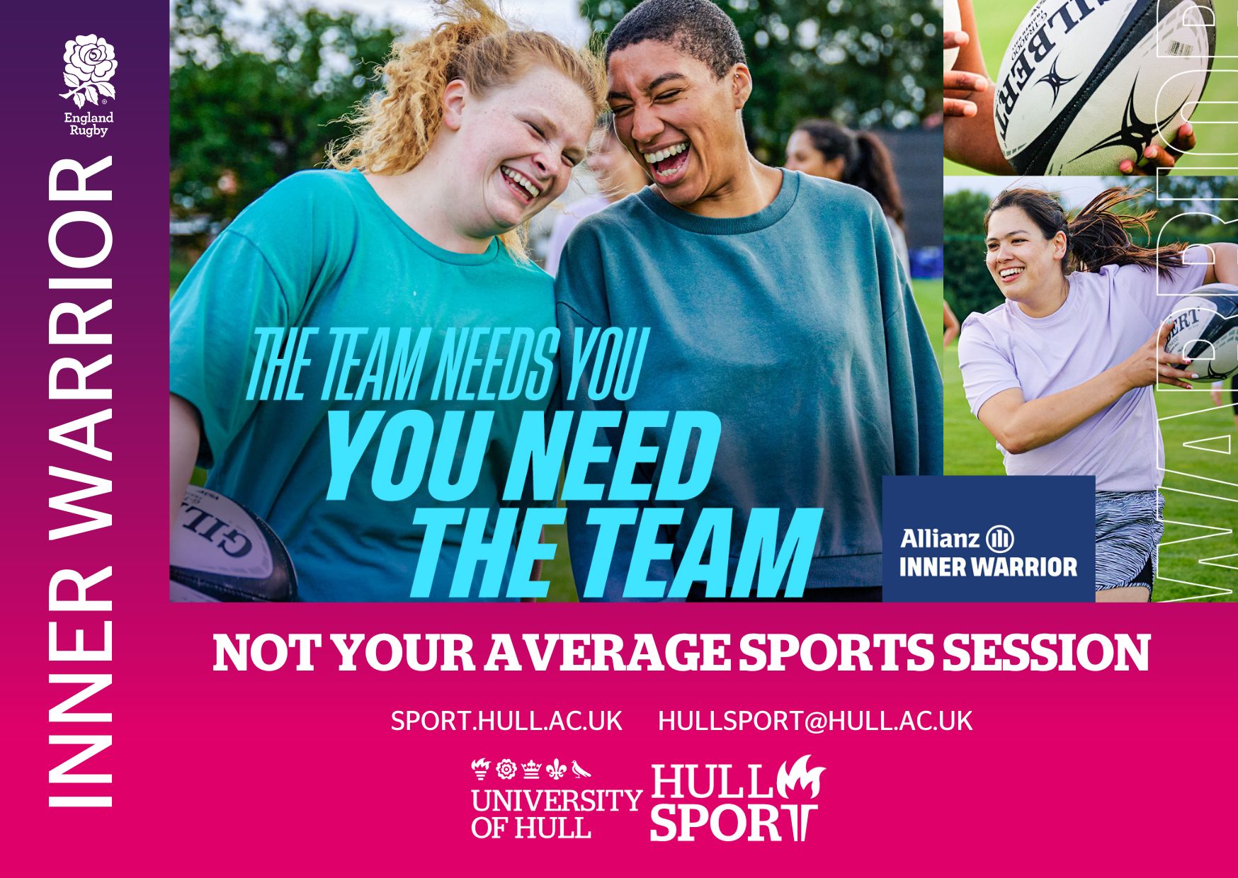 Save the date Inner Warrior launch Hull University Sports & Fitness